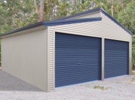 Double Garage Skillion roof
